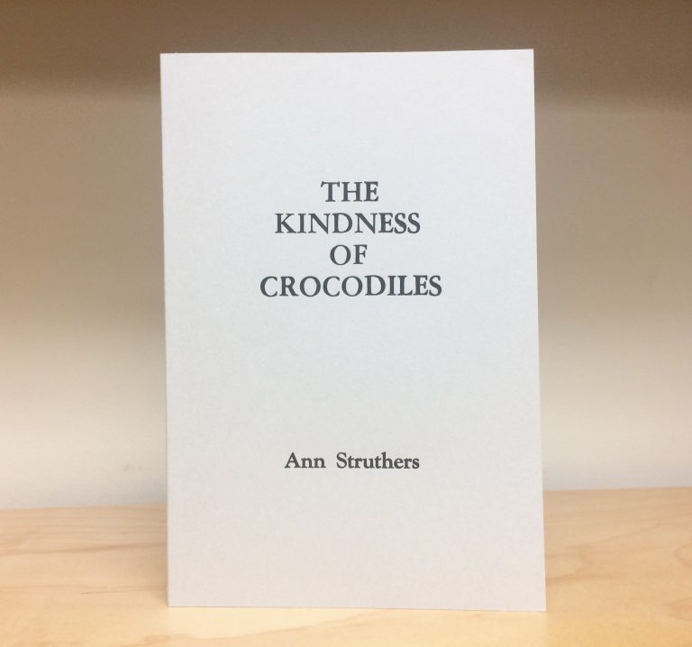 The Kindness of Crocodiles by Ann Struthers (Letterpress Cover)